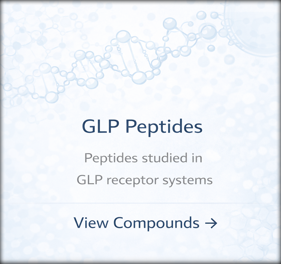 GLP peptide research compounds